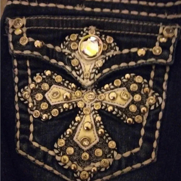 Miss chic jeans-size 9 EUC - Picture 2 of 8